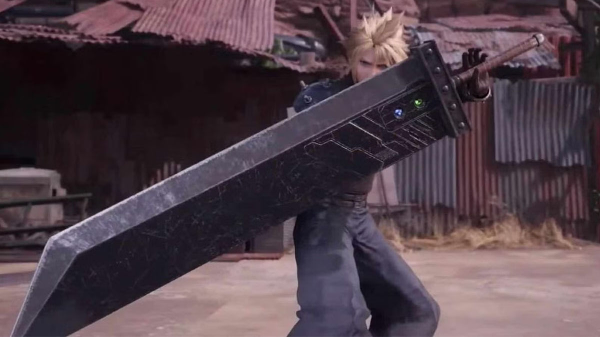 Tvorcovia Final Fantasy VII Remake zvažovali zmeniť Cloudov meč